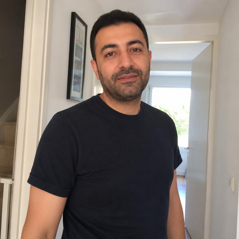 Portret van Hakim Yildiz